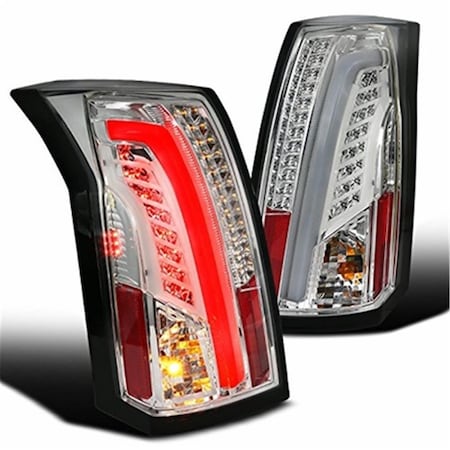 Overtime 2003 - 2007 LED Tail Lights for Cadillac CTS - Chrome OV1187878